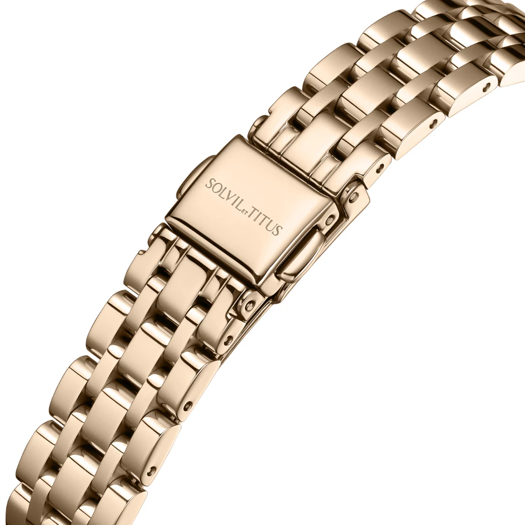 [WOMEN] Barista 3 Hands Date Quartz Stainless Steel Watch [W06-02825-022]