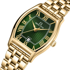 [WOMEN] Barista 3 Hands Date Quartz Stainless Steel Watch [W06-02825-024]