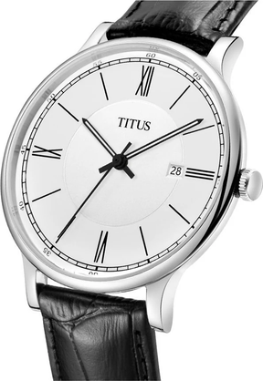 [MEN] Classicist 3 Hands Quartz Leather Watch [W06-03044-004]