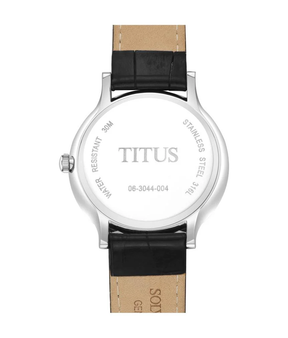 [MEN] Classicist 3 Hands Quartz Leather Watch [W06-03044-004]