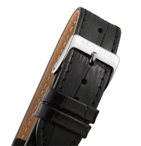 [MEN] Classicist 3 Hands Quartz Leather Watch [W06-03044-004]