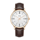 [MEN] Classicist 3 Hands Quartz Leather Watch [W06-03044-006]