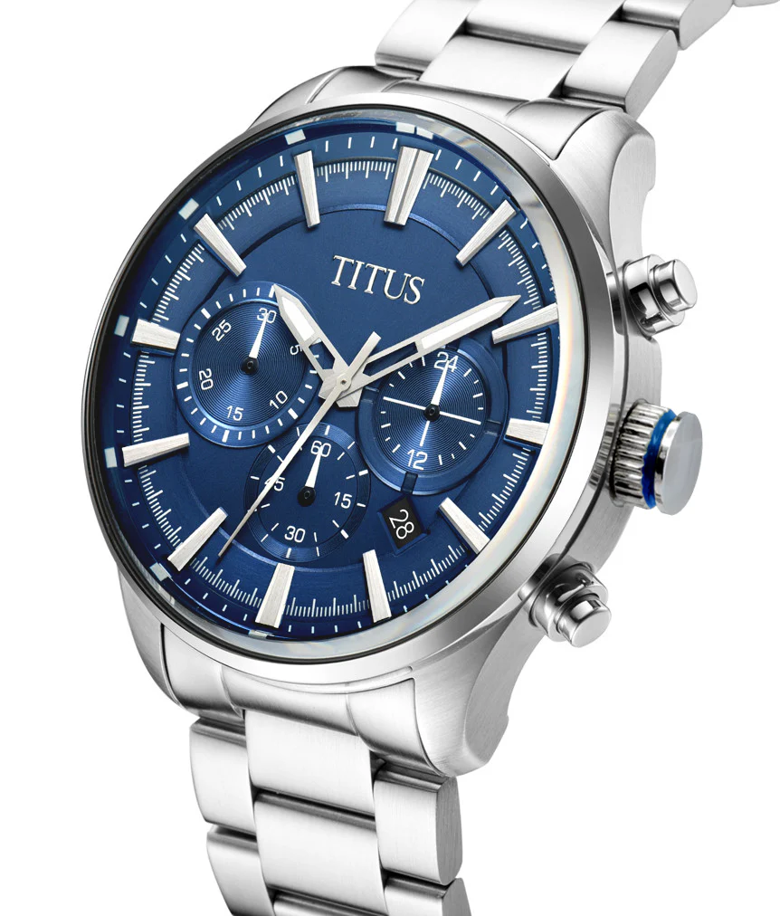 [MEN] Saber Chronograph Quartz Stainless Steel Watch [W06-03082-021]