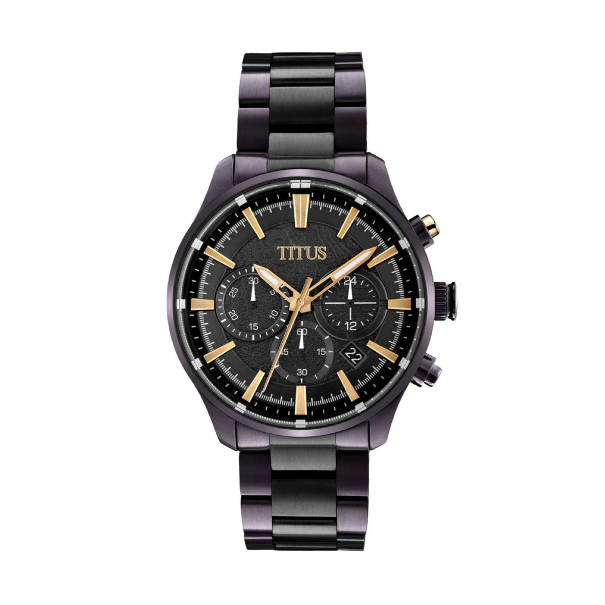 [MEN] Saber Chronograph Quartz Stainless Steel Watch [W06-03082-033]