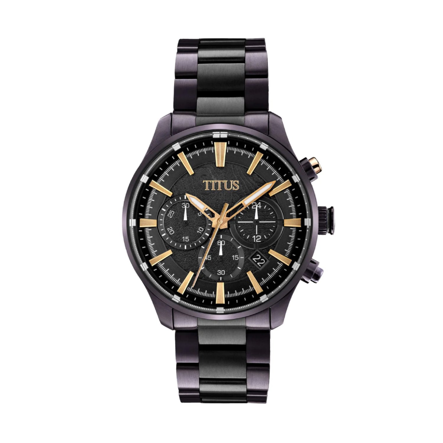 [MEN] Saber Chronograph Quartz Stainless Steel Watch [W06-03082-033]