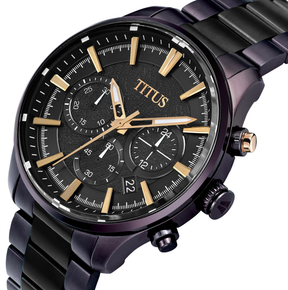 [MEN] Saber Chronograph Quartz Stainless Steel Watch [W06-03082-033]