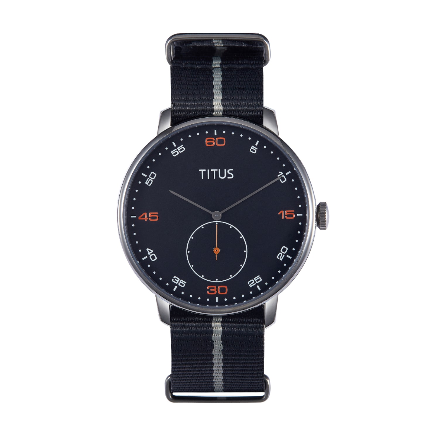 [UNISEX] Nordic Tale 2 Hands Small Second Quartz NATO Strap Watch [W06-03110-003]