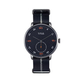 [UNISEX] Nordic Tale 2 Hands Small Second Quartz NATO Strap Watch [W06-03110-003]