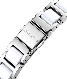 [WOMEN] Fair Lady 3 Hands Date Quartz Stainless Steel With Ceramic Watch [W06-03139-001]