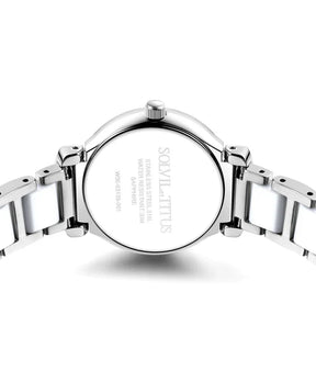 [WOMEN] Fair Lady 3 Hands Date Quartz Stainless Steel With Ceramic Watch [W06-03139-001]