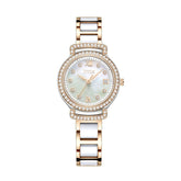 [WOMEN] Fair Lady 3 Hands Date Quartz Stainless Steel With Ceramic Watch [W06-03139-002]