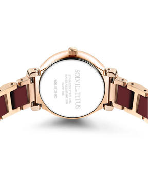 [WOMEN] Fair Lady 3 Hands Date Quartz Stainless Steel With Ceramic Watch [W06-03139-003]