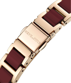 [WOMEN] Fair Lady 3 Hands Date Quartz Stainless Steel With Ceramic Watch [W06-03139-003]