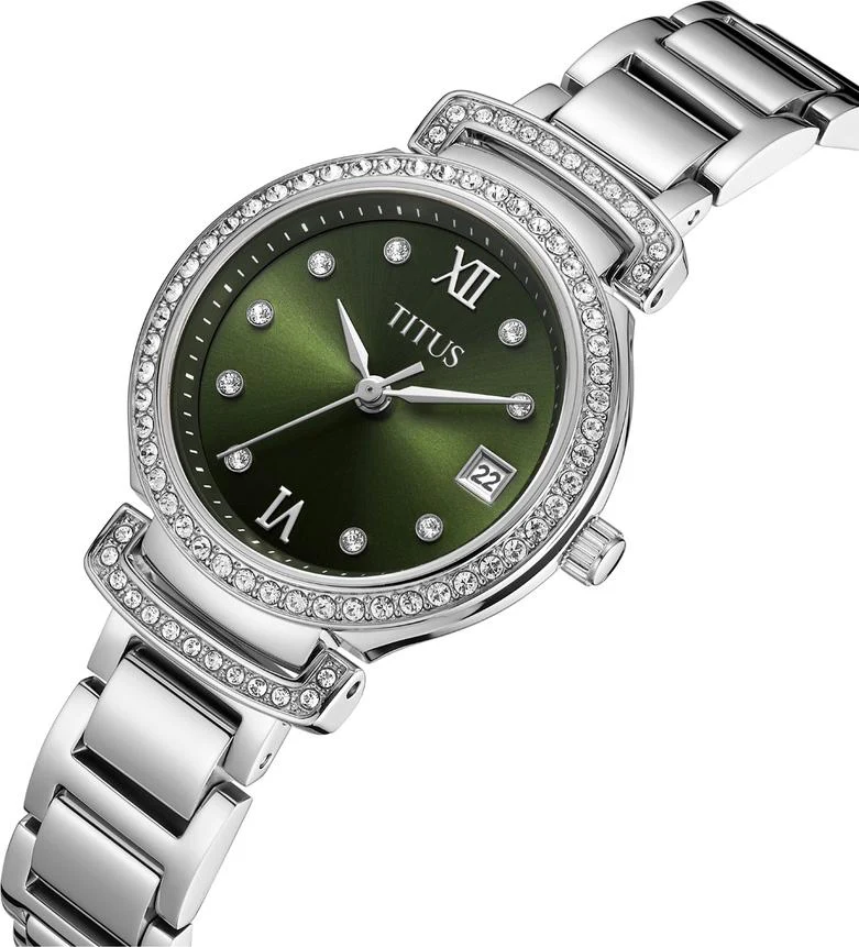 [WOMEN] Fair Lady 3 Hands Date Quartz Stainless Steel Watch [W06-03139-007]