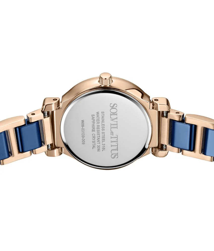 [WOMEN] Fair Lady 3 Hands Date Quartz Stainless Steel With Ceramic Watch [W06-03139-009]