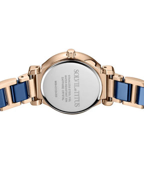 [WOMEN] Fair Lady 3 Hands Date Quartz Stainless Steel With Ceramic Watch [W06-03139-009]