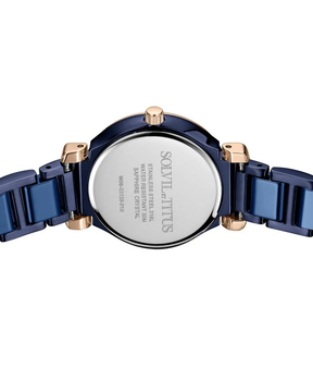 [WOMEN] Fair Lady 3 Hands Date Quartz Stainless Steel With Ceramic Watch [W06-03139-010]