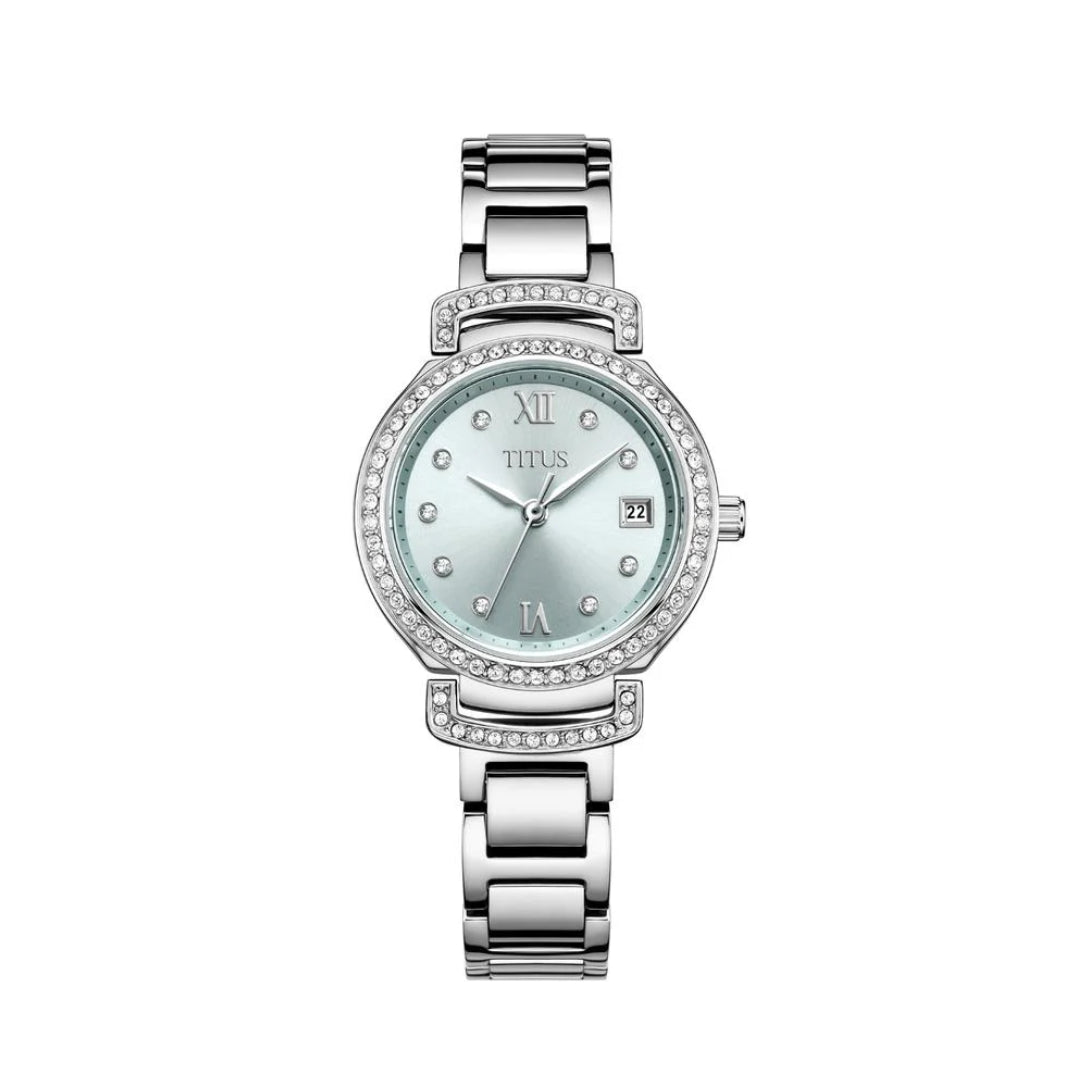 [WOMEN] Fair Lady 3 Hands Date Quartz Stainless Steel Watch [W06-03139-017]