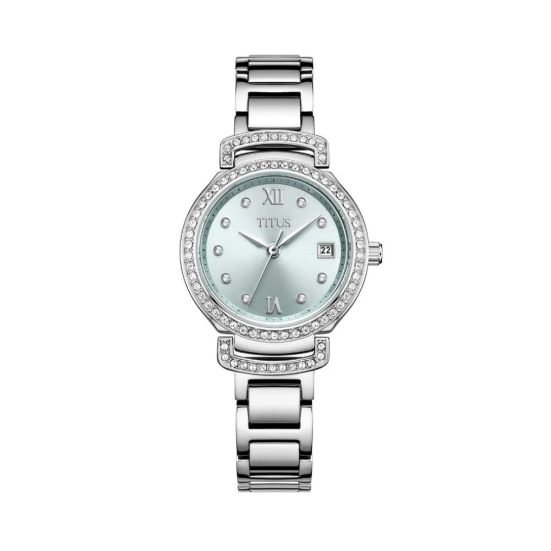 [WOMEN] Fair Lady 3 Hands Date Quartz Stainless Steel Watch [W06-03139-012]