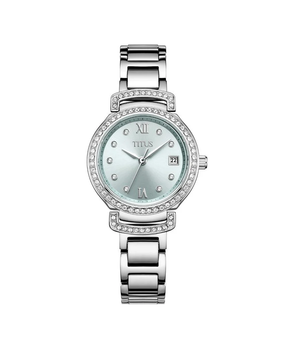 [WOMEN] Fair Lady 3 Hands Date Quartz Stainless Steel Watch [W06-03139-017]