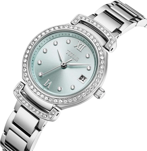 [WOMEN] Fair Lady 3 Hands Date Quartz Stainless Steel Watch [W06-03139-017]