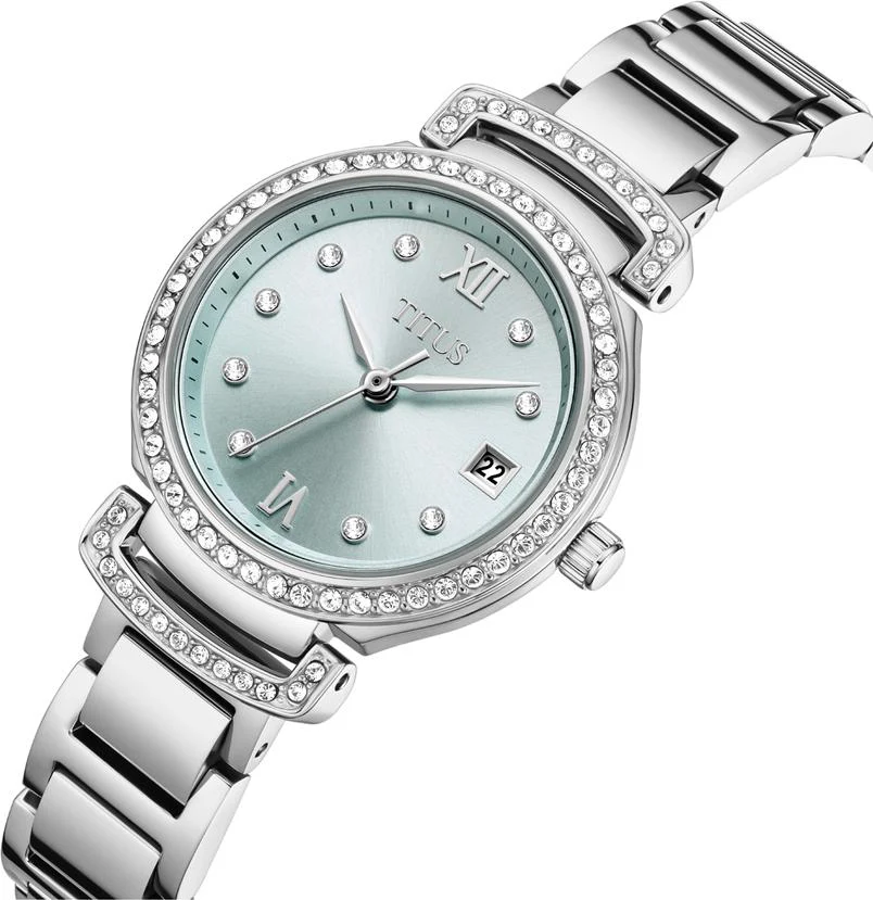 [WOMEN] Fair Lady 3 Hands Date Quartz Stainless Steel Watch [W06-03139-017]