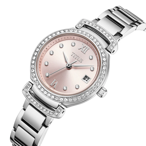 [WOMEN] Fair Lady 3 Hands Date Quartz Stainless Steel Watch [W06-03139-018]