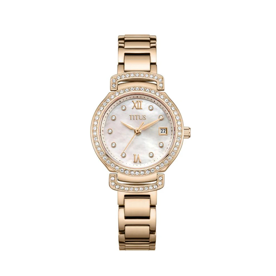 [WOMEN] Fair Lady 3 Hands Date Quartz Stainless Steel Watch [W06-03139-020]