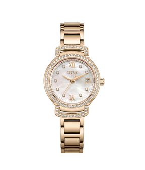 [WOMEN] Fair Lady 3 Hands Date Quartz Stainless Steel Watch [W06-03139-020]