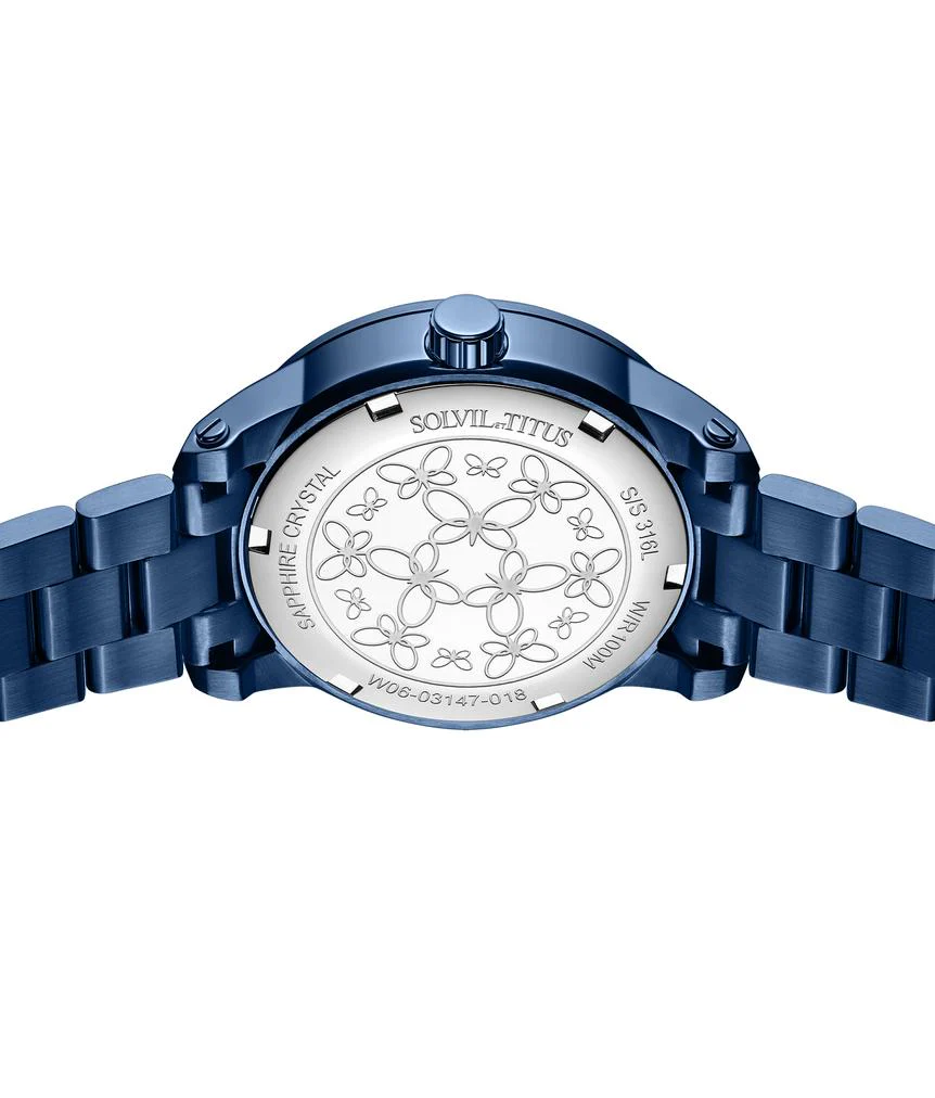 [WOMEN] Aspira Multi-Function Quartz Stainless Steel Watch [W06-03147-018]