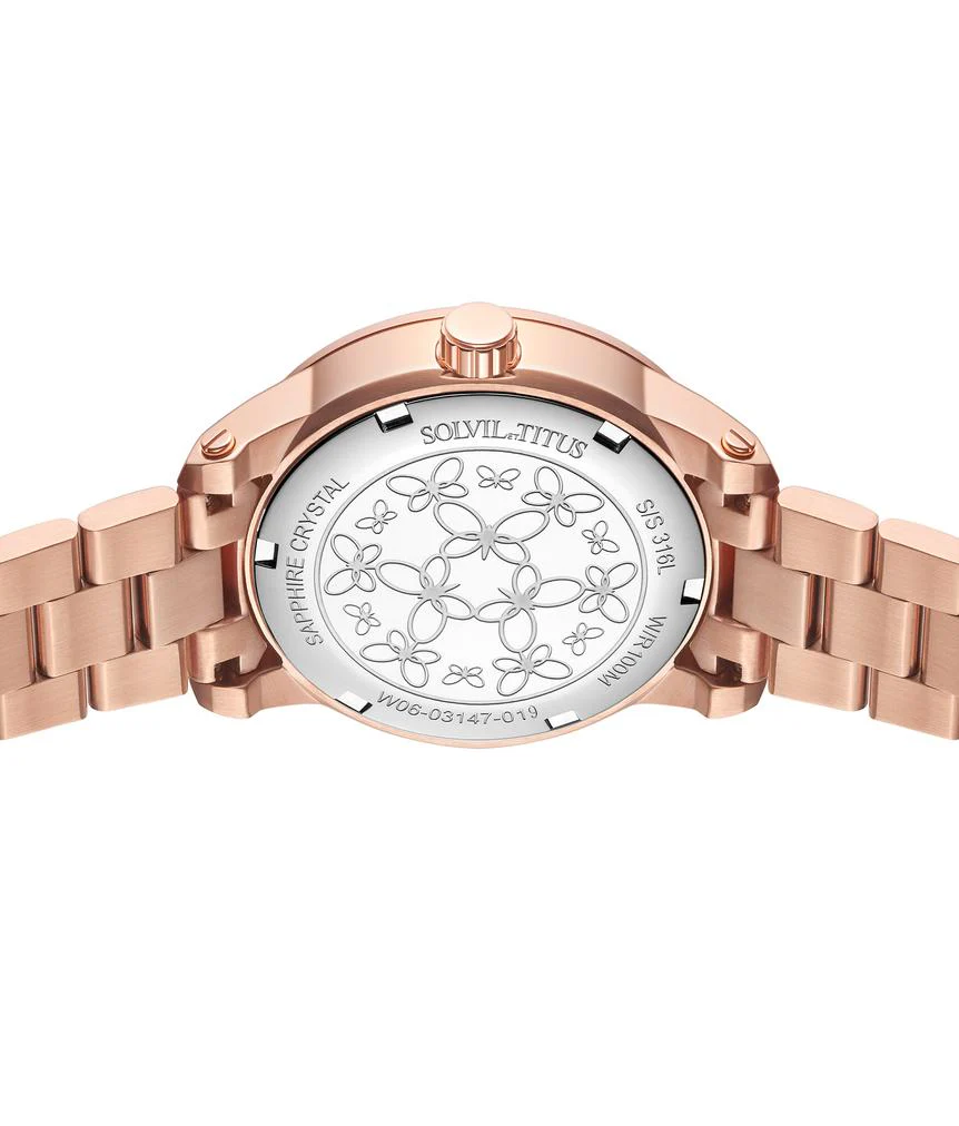 [WOMEN] Aspira Multi-Function Quartz Stainless Steel Watch [W06-03147-019]