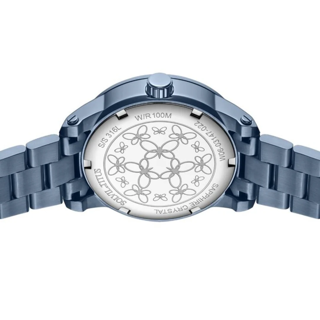 [WOMEN] Aspira Multi-Function Quartz Stainless Steel Watch [W06-03147-022]