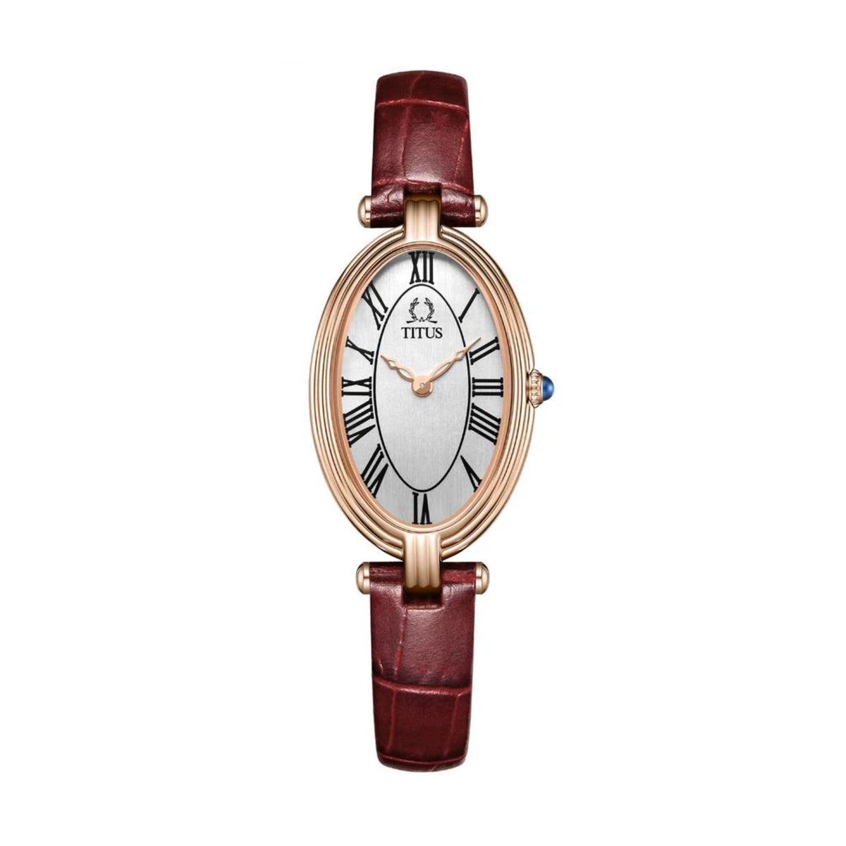 [WOMEN] Once 2 Hands Quartz Leather Watch [W06-03207-019]