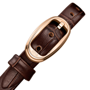 [WOMEN] Once 2 Hands Quartz Leather Watch [W06-03207-020]