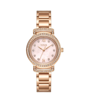 [WOMEN] Fair Lady 3 Hands Date Quartz Stainless Steel Watch [W06-03215-004]