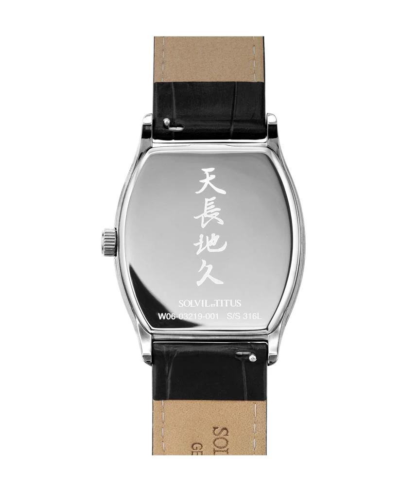 [MEN] Barista Multi-Function Quartz Leather Watch [W06-03219-001]
