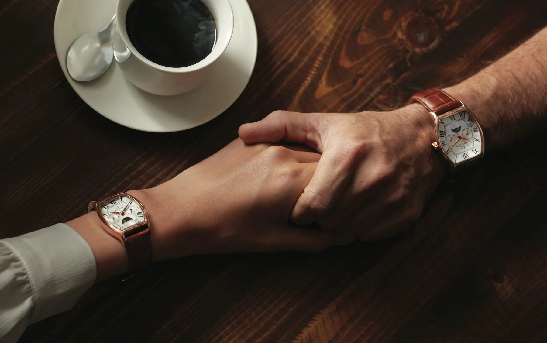 [MEN] Barista Multi-Function Quartz Leather Watch [W06-03219-003]