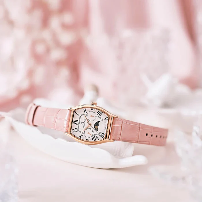 [WOMEN] Barista Multi-Function Quartz Leather Watch [W06-03220-004]