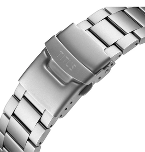 [MEN] The Cape 3 Hands Date Automatic Stainless Steel Watch [W06-03227-001]