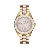 [WOMEN] Perse Multi-Function Quartz Stainless Steel With Ceramic Watch [W06-03248-003]