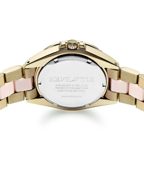 [WOMEN] Perse Multi-Function Quartz Stainless Steel With Ceramic Watch [W06-03248-003]