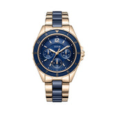 [WOMEN] Perse Multi-Function Quartz Stainless Steel With Ceramic Watch [W06-03248-007]