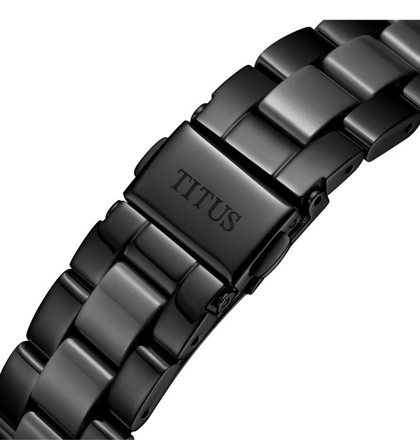 [WOMEN] Perse Multi-Function Quartz Stainless Steel With Ceramic Watch [W06-03248-008]