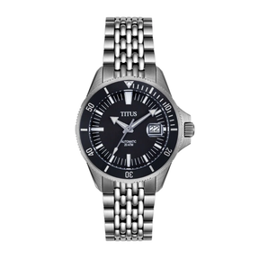 [MEN] Valor 3 Hands Date Automatic Stainless Steel Watch [W06-03250-001]