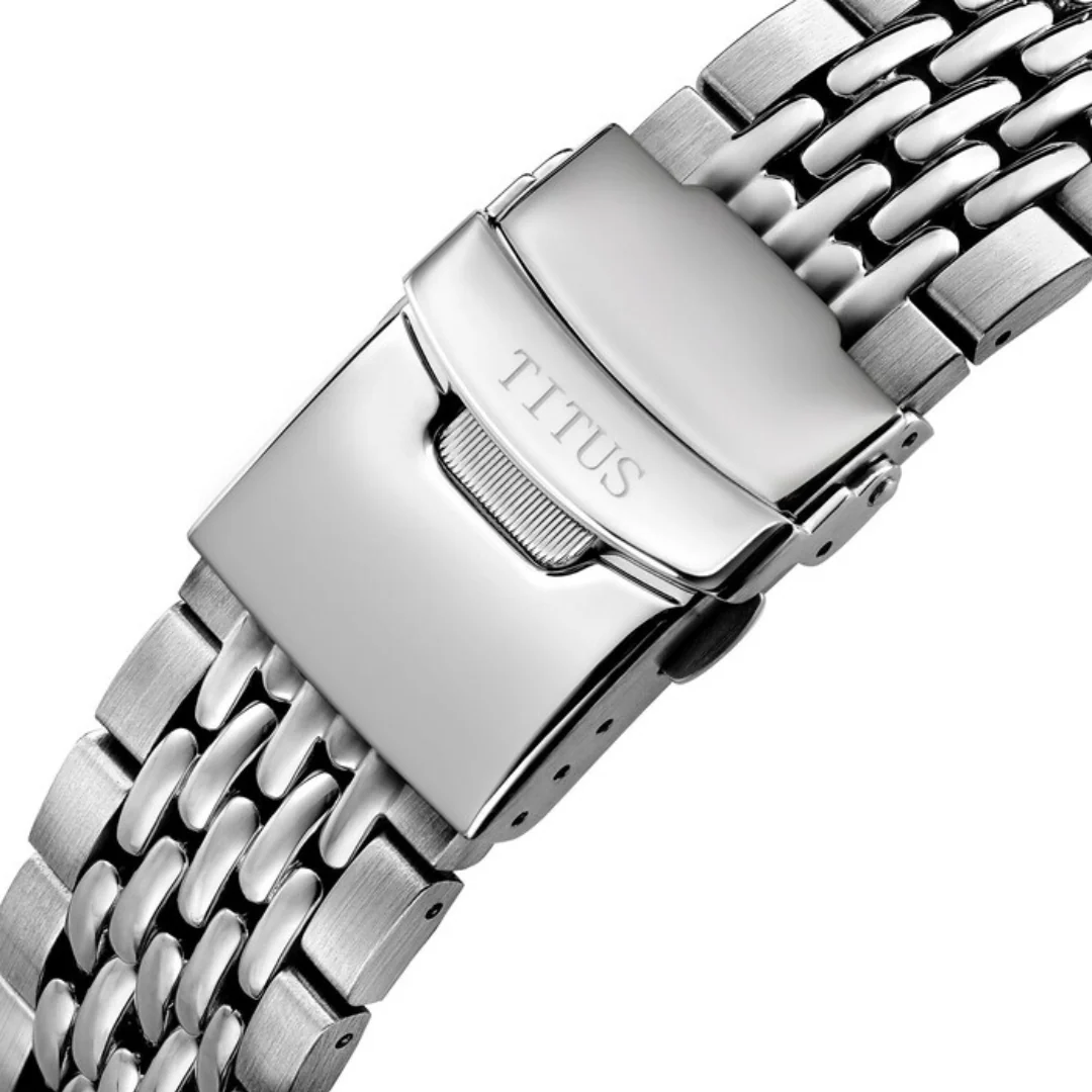 [MEN] Valor 3 Hands Date Automatic Stainless Steel Watch [W06-03250-001]