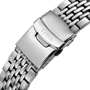 [MEN] Valor 3 Hands Date Automatic Stainless Steel Watch [W06-03250-001]