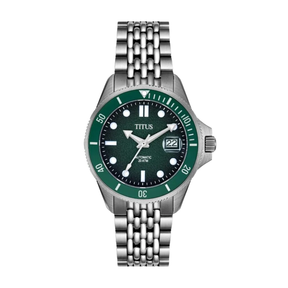 [MEN] Valor 3 Hands Date Automatic Stainless Steel Watch [W06-03250-009]