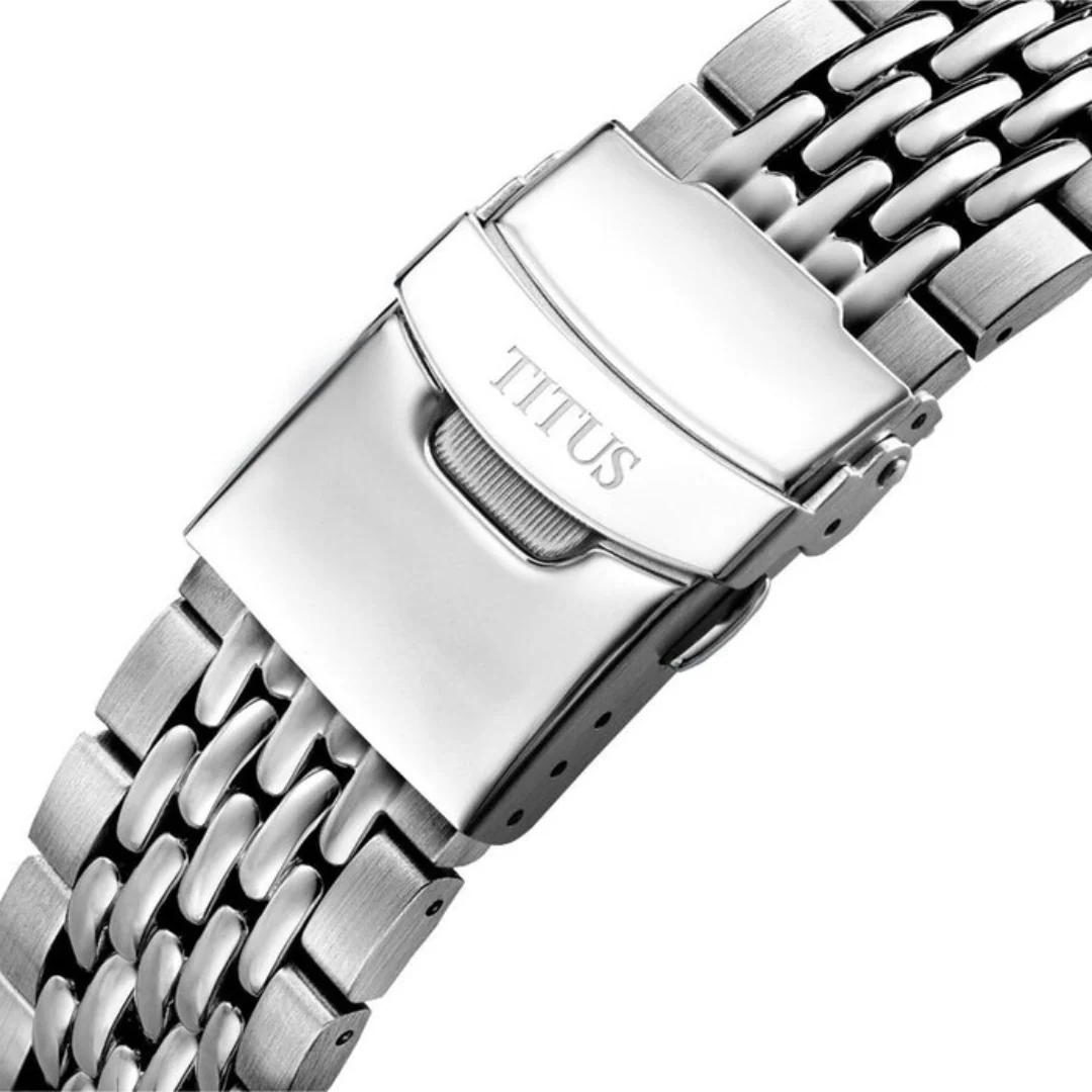 [MEN] Valor 3 Hands Date Automatic Stainless Steel Watch [W06-03250-009]