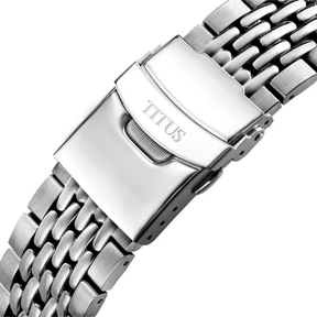 [MEN] Valor 3 Hands Date Automatic Stainless Steel Watch [W06-03250-009]
