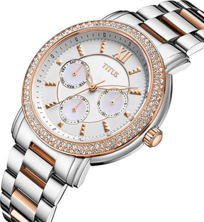 [WOMEN] Fashionista Multi-Function Quartz Stainless Steel Watch [W06-03251-001]